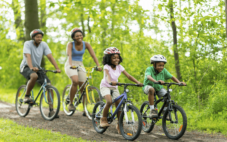 world bicycle day family biking