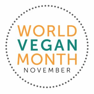 world vegan month logo