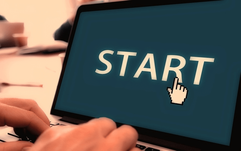 start button on screen | online teaching jobs | Peace Evolution