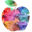 colourful apple icon | life university | Peace Evolution