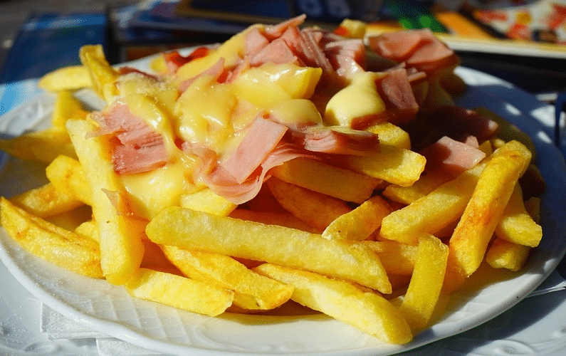 plate of chips meat and cheese | health problems | Peace Evolution