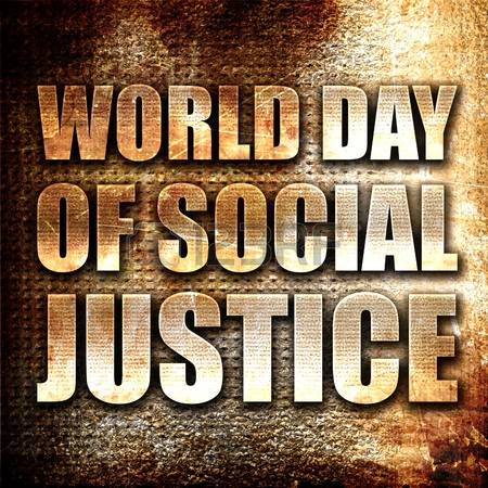 world day of social justice gold | world day of social justice | Peace Evolution