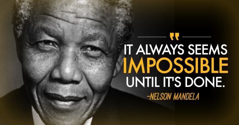 world day of social justice mandela impossible until its done 768x402 1 | world day of social justice | Peace Evolution